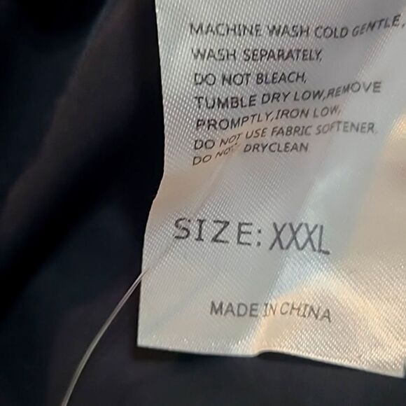 Black Thigh Shaper Shorts, Side Pockets, Size XXXL, NWT - Picture 8 of 9